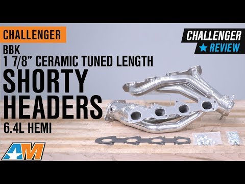 2011-2019 Challenger 6.4L HEMI BBK 1-7/8\" Ceramic Tuned Length Shorty Headers Review