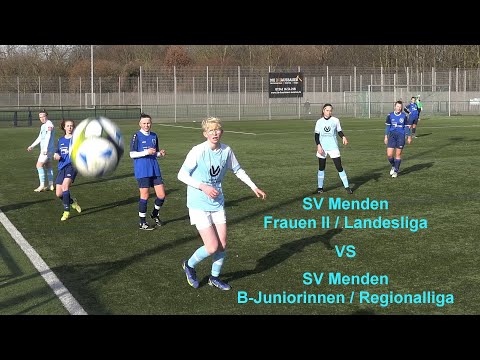 SV Menden B-Juniorinnen Regionalliga West / Spiel gegen SV Menden Frauen II Landesliga | 12.02.2022