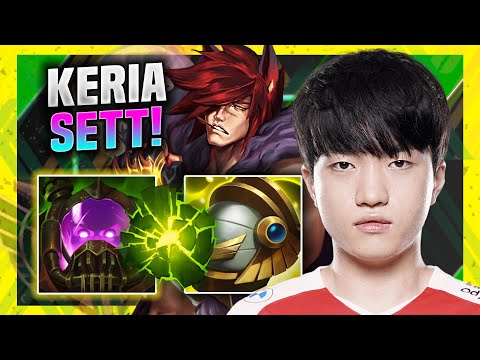 LEARN HOW TO PLAY SETT SUPPORT LIKE A PRO! - T1 Keria Plays Sett Support vs Leona! | Season 11