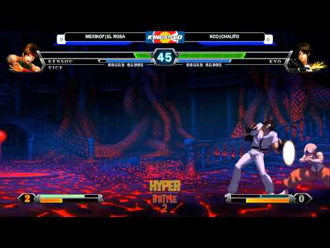 HyperBattle 2 - KOFXIII - EGN MexiKOF|El Rosa vs KCO|Chalito