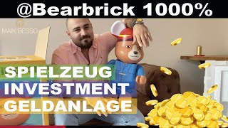 Bearbrick unboxing 1000% Geldanlage Spielzeug mit Wertsteigerung #Investment