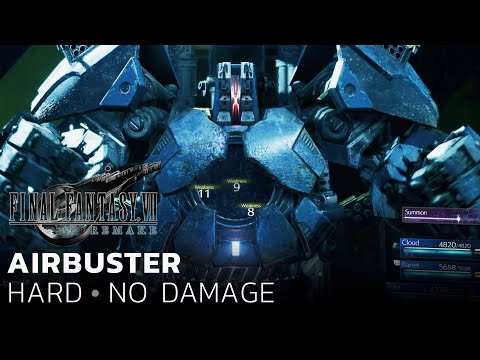 Final Fantasy VII Remake - Airbuster | แอร์บัสเตอร์ (Hard/No Damage)