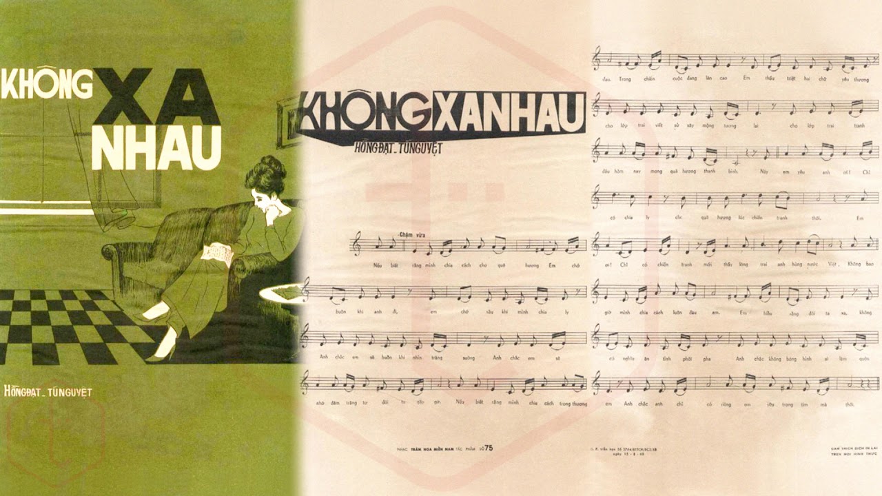 Tờ Nhạc Xưa Trước 1975