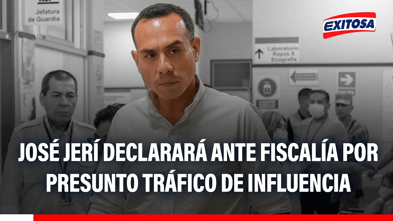 🔴🔵 Presidente José Jerí declarará ante Fiscalía por presunto tráfico de influencia