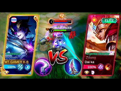DYRROTH vs ZILONG IN EXP LAND - WHO'S WINNER?? - MOBILE LEGENDS