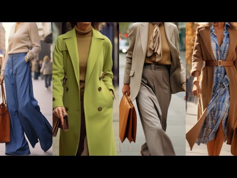 Fall Street Fashion. Everyday Elegance Outfits Fashion Trends. Street Style.