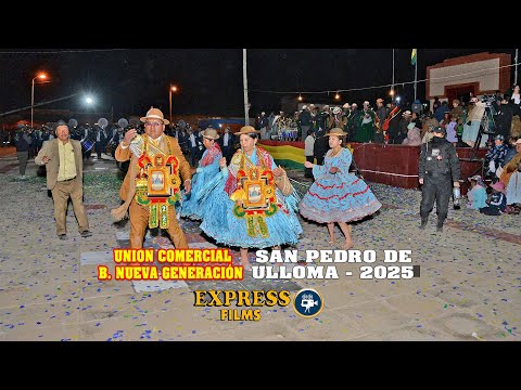 SAN PEDRO DE ULLOMA 2025 Morenada UNION COMERCIAL Bloque NUEVA GENERACION Entrada folclorica13-8-25