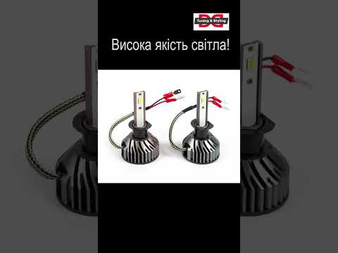 Комплект LED ламп H7 Niken Pro-series (24V) Video 1