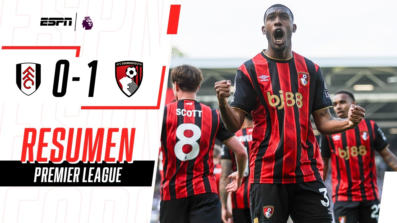 TRIUNFO CLAVE A DOMICILIO EN UN PARTIDO CALIENTE CON EXPULSADOS | Fulham 0-1 Bournemouth | RESUMEN