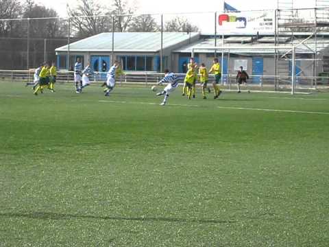 Amazing goal Cas van der Wal