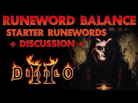 Diablo 2: Runeword Balance (Low-Level Runewords)