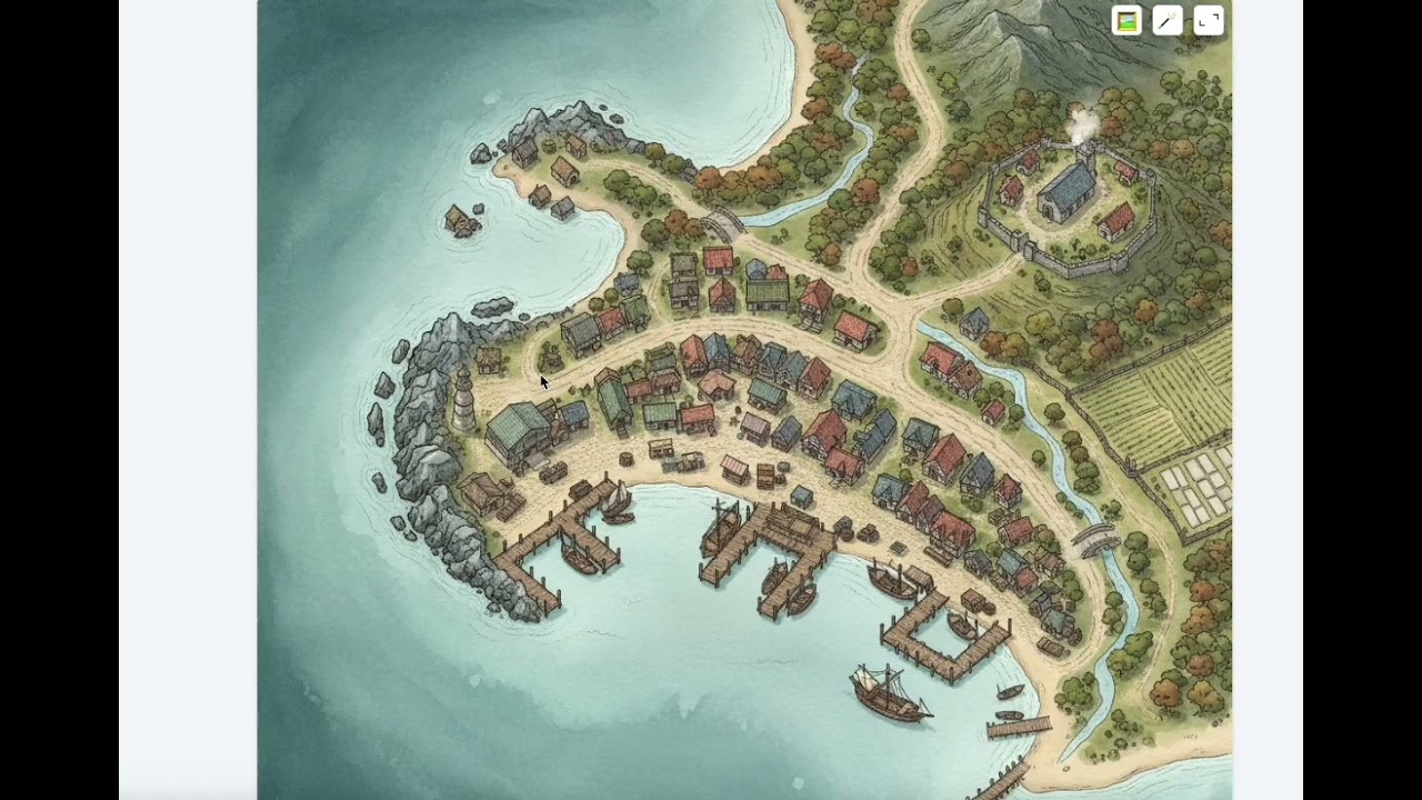 AI Fantasy Map Generator Demo