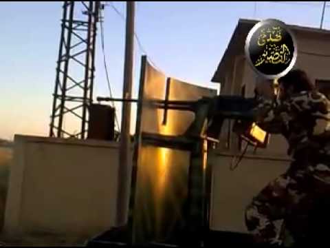 استهداف مقرات النظام بالدوشكا في بلدتي نبل والزهراء في ريف حلب الشمالي من قبل كتيبة الأنصار