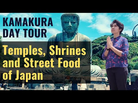 Kamakura Day Trip - Temples, Shrines and Street Food  | TravelWithBrindha | Japan EP3