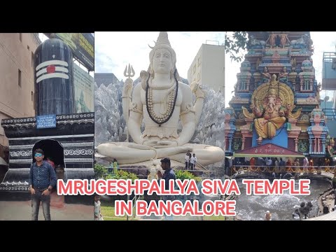 MURUGESHPALYA SHIVA TEMPLE AT BANGALORE // LORD OF SIVA STATUE // MY FIRST VLOG//