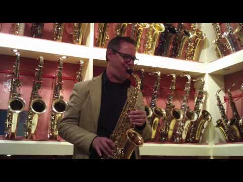 Yanagisawa Alto Saxophone AW020 Bronze Model Bronze image 7