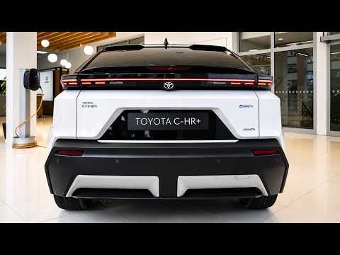 New 2026 Toyota C-HR+ - Most Stylish Electric Coupe SUV