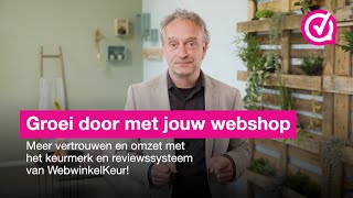 WebwinkelKeur – Groei door met je webwinkel