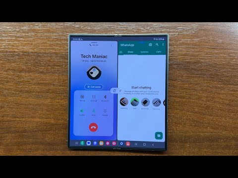 Samsung Galaxy Z Fold 6 Unboxing, Boot Animation, Incoming Call, WhatsApp Call, Alarm & Timer Alerts