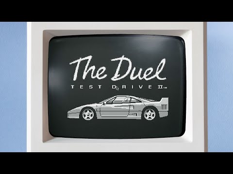 Test Drive II: The Duel (1989, Mac "classic" full playthrough)