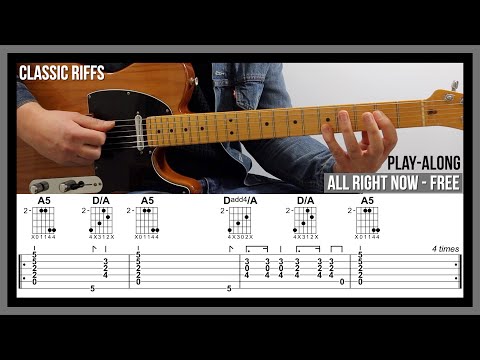 All Right Now (TAB) - Classic Guitar Riffs - Free