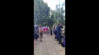 Anna Tatar – obecność na obchodach rocznicy pogromu kieleckiego, 4.07.2025.