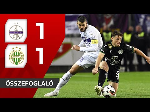Fizz Liga: Újpest FC–Ferencvárosi TC 1–1 | összefoglaló
