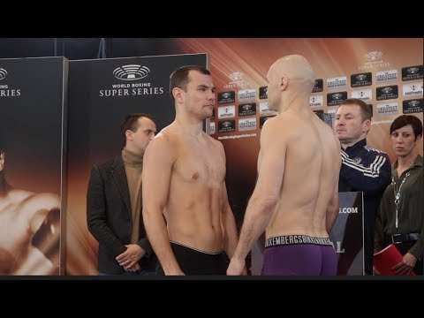 HEAVYWEIGHT CLASH!! FILIP HRGOVIC v SEAN 'BIGV SEXY' TURNER - OFFICIAL WEIGH IN & HEAD TO HEAD /WBSS