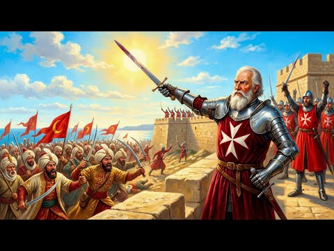 Great Siege of Malta (1565): 6,000 Knights Defended Their Island Against 40,000 Ottomans