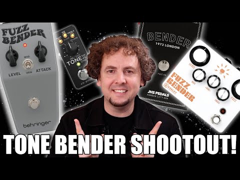 Behringer Fuzz Bender vs JHS Bender, Keeley Fuzz Bender + ToneX Tone Bender capture! Blind Shootout