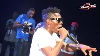 Shatta Wale diss Charter House again @ Labadi Beach Rave 2015