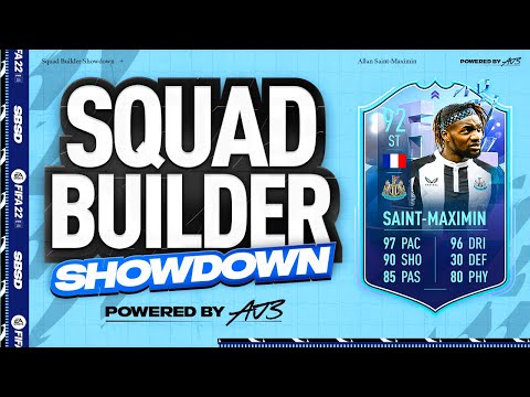 FIFA 22 Squad Builder Showdown!!! FANTASY FUT ALLAN SAINT-MAXIMIN!!!