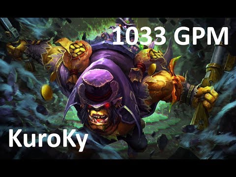 KuroKy - Alchemist Mid | 1033GPM | Dota 2 Pro MMR Gameplay