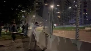 Il video degli scontri al Pilastro di Bologna: il cantiere del Museo dei bambini preso d'assalto,...