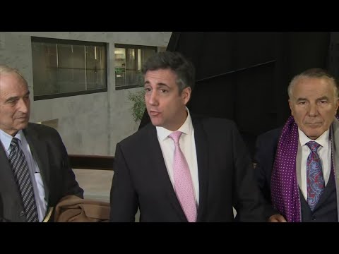 President Donald Trump's former personal lawyer, Michael Cohen, says he "looks forward to" a public hearing before lawmakers on capitol hill tomorrow. (Feb. 26)