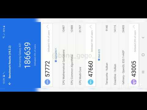 Galaxy A51 Test (CPU, GPU, battery, etc)