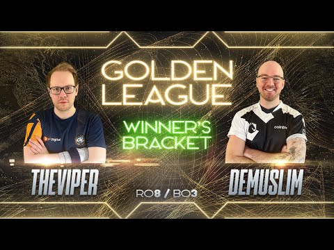 TheViper vs DeMusliM - $125k Golden League - Winner's QF - Bo3 (Age of Empires 4)