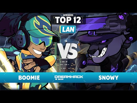 Boomie vs Snowy - Top 12 - Dreamhack Dallas 2023 - LAN 1v1