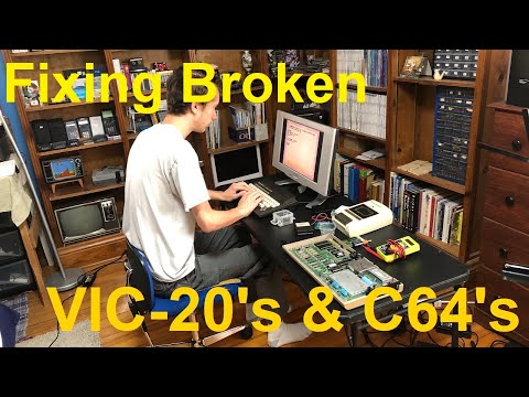 Diagnosing And Repairing A Bunch of Commodore's