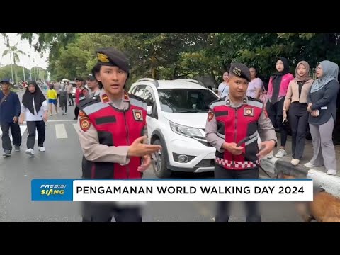 PENGAMANAN WORLD WALKING DAY 2024