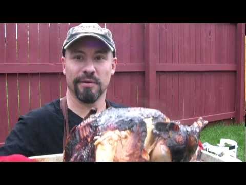 Frying a turkey with "The Big Easy" Infrared Fryer by...