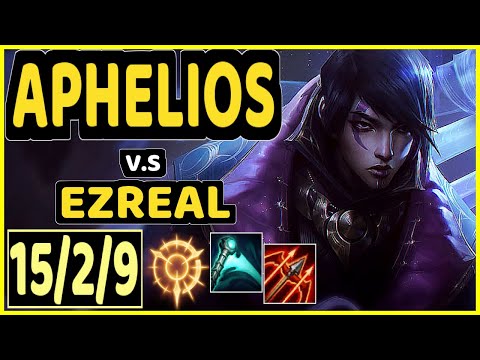 HOLYPHOENIX (APHELIOS) vs EZREAL - 15/2/9 KDA BOTTOM ADC CHALLENGER GAMEPLAY - EUW