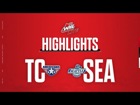 Tri-City Americans at Seattle Thunderbirds 3/10 | WHL Highlights 2023-24