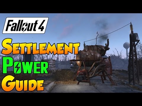 Fallout 4 Settlement Guide - Settlement Power Guide