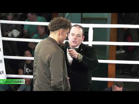 In-ring interview with David Nykia about Olympics & whether he wants to turn Professional