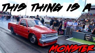 1 OF THE FASTEST SMALL TIRE SMALL BLOCK GRUDGE S10s I&#39;VE SEEN! THIS THING IS FAST