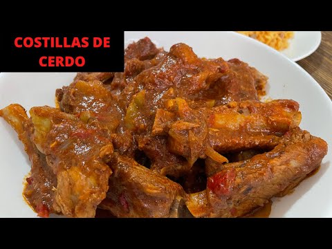 Braised Pork Ribs / Pork ribs in red sauce