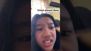 When im answering kumon worksheet