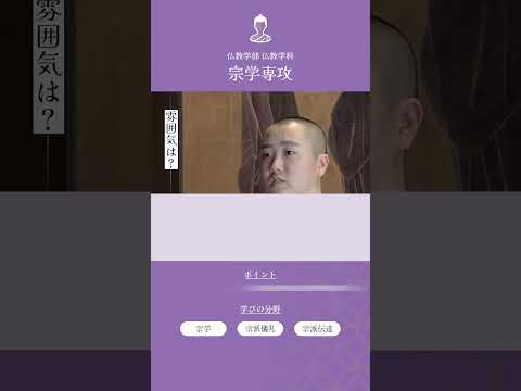 宗学専攻で学べることは？学生に聞いてみました！ #仏教学科 #宗学専攻 #大正大学 #shorts