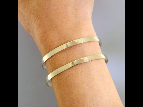 Bratara Fixa Aur 14k Bangle Slave
